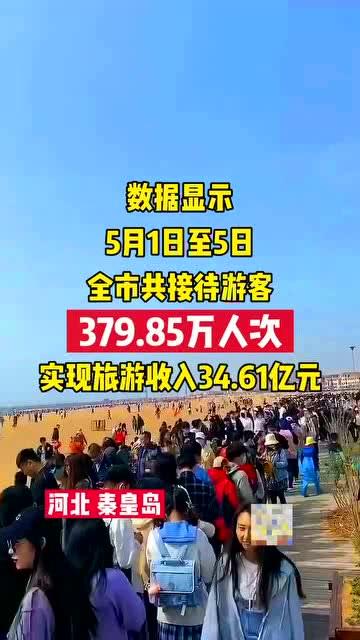 五一爆料秦皇岛新闻,畅游海滨，共赏金色沙滩美景